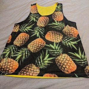 Mens XL Pineapple Tank